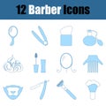 Barber Icon Set