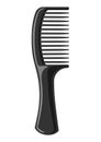 Barber illustration of professional hair comb.