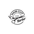 Barber logo design barbershop salon