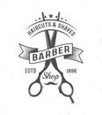 Barber Scissors Composition