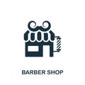 Barber Shop icon. Creative element design from icons collection. Pixel perfect Barber Shop icon for web design, apps Royalty Free Stock Photo