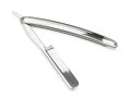 Barber straight razor 3d rendering