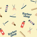 Barbershoop Commodities On The Light Background