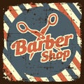 Barbershop Barber Shop Sign Signage vector Royalty Free Stock Photo