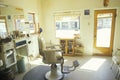 A barbershop chair, Lyons, CO