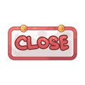 Close Sign Royalty Free Stock Photo