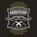 barbershop emblem, signage