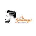 Gentlemen\'s barbershop Logo Vector design