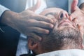 Barbershop salon hairdresser beard barber, customer