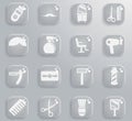 Barbershop simply icons