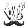 Barbershop tool symbol