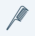 BarbershopFILE #: 130806643 Preview Crop Find SimilarComb icon. Black icon isolated on white background. Comb silhouette. Simple Royalty Free Stock Photo