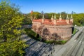 Medieval Barbican in Krakow, Poland