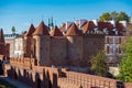 Barbican and Defensive Walls in Warsaw, Poland