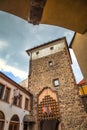 Barbican in Kremnica, important medieval mining town, Slovakia