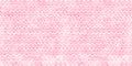 Barbie pink seamless hand drawn kidult squiggly doodle lines and polka dot fabric pattern