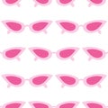 barbiecore glasses accessory doll girl play vector