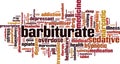 Barbiturate word cloud