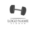 Barble Gym icon logo vector illustration