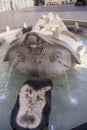 The Barcaccia fountain