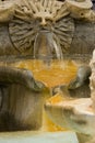 Barcaccia Fountain in Rome, Italy