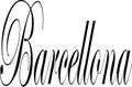 Barcellona text sign illustration Royalty Free Stock Photo