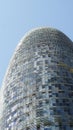 Barcelona Agbar Tower Building details architecture