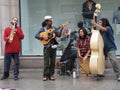 Barcelona april 2012, street musicians