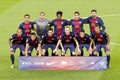 FC Barcelona team 2013 Royalty Free Stock Photo