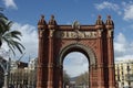 Barcelona, arch of trium