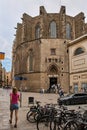 Barcelona - August 31, 2023: Facade of the Capella del Santissim Sagrament