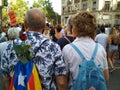 Barcelona, 26 august 2017: march day against terrorism