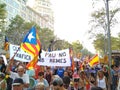 Barcelona, 26 august 2017: march day against terrorism