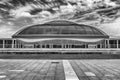 Palau Sant Jordi, sporting arena of Montjuic, Barcelona, Catalonia, Spain