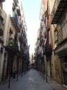 Barcelona, Barri Gotic Royalty Free Stock Photo