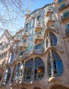 Barcelona Casa Batllo facade of Gaudi