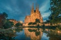 Barcelona, Catalonia, Spain: Basicila and Expiatory Church of the Holy Family, known as Sagrada Familia Royalty Free Stock Photo