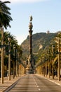 Barcelona, Catalonia, Spain - Columbus boulevard