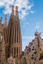 Temple Expiatori de la Sagrada Familia, Barcelona, Spain Royalty Free Stock Photo