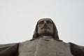 Jesus Christus Statue by Josep Miret on the Mount Tibidabo in Royalty Free Stock Photo