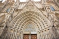 Barcelona Cathedral close-up