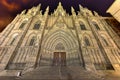 Barcelona Cathedral Royalty Free Stock Photo