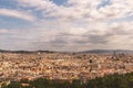 Barcelona city, Spain, aerial view Royalty Free Stock Photo