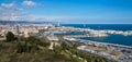 Barcelona, city View. Royalty Free Stock Photo