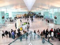 BARCELONA - December 10: Hall of the new airport of Barcelona