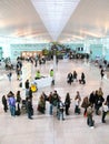 BARCELONA - December 10: Hall of the new airport of Barcelona