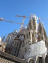 Barcelona Famous Building Church Construction