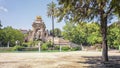 Barcelona famous monument Royalty Free Stock Photo