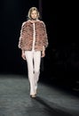 080 BARCELONA FASHION - JUSTICIA RUANO CATWALK Royalty Free Stock Photo