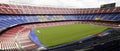 Barcelona FCB Stadium - Panorama Royalty Free Stock Photo